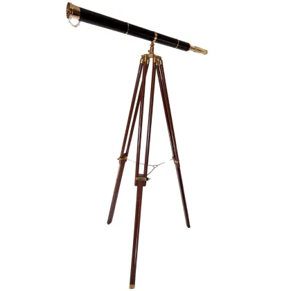 Zdjęcie Wielka Luneta Dekoracyjna na drewnianym trójnogu
