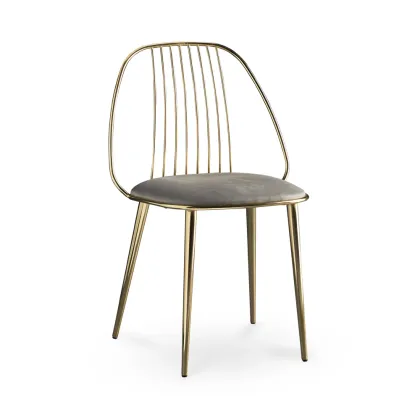 Zdjęcie Gustowne krzesło Waiya ze stali - Colico