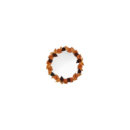 Zdjęcie Designerskie i piękne lustro inspirowane naturą liści drzew - Insidherland