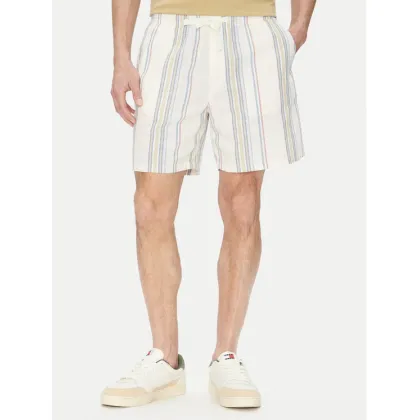 Zdjęcie Tommy Hilfiger Szorty materiałowe DM0DM21948 Écru Regular Fit