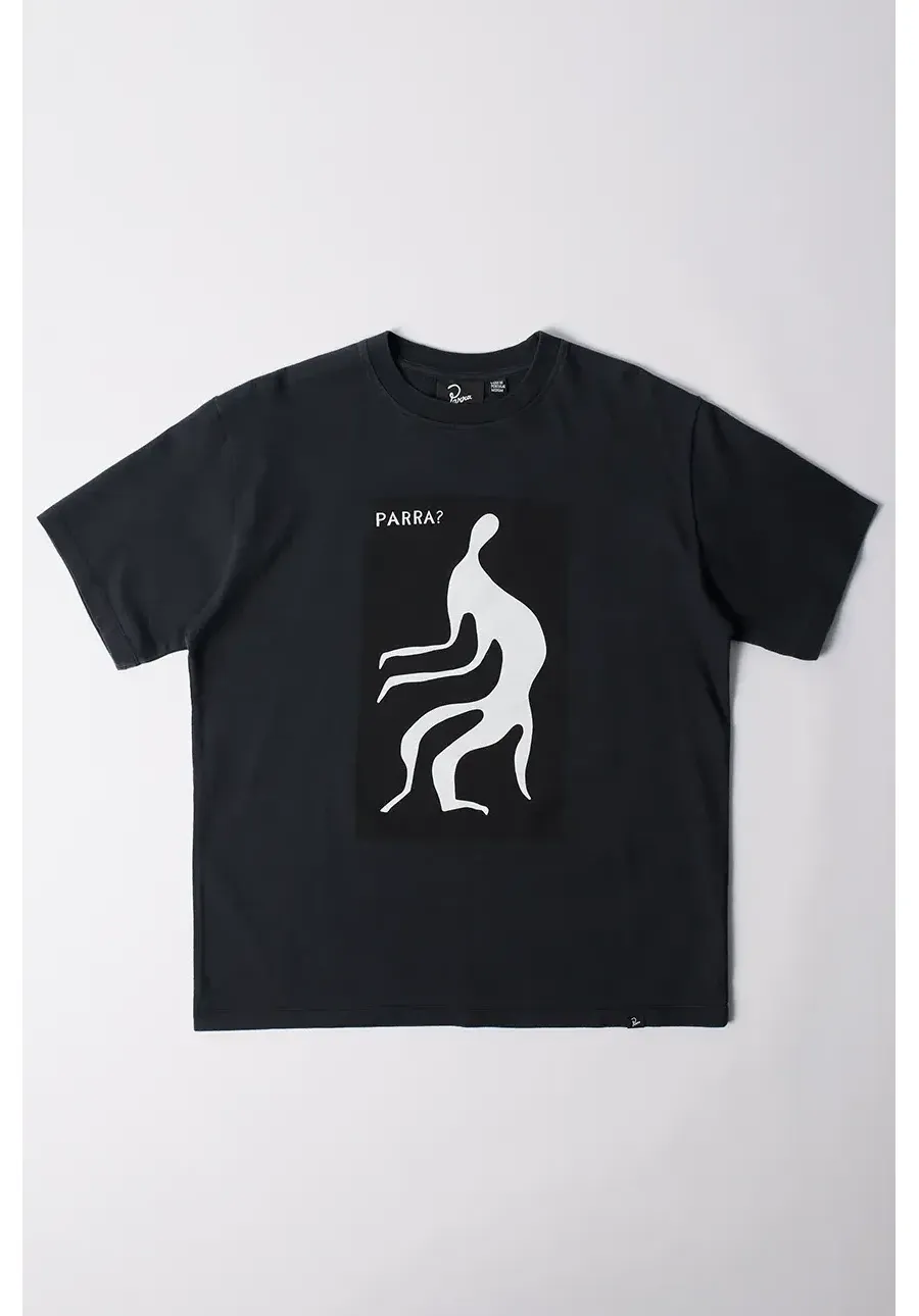 obrazek 1 by Parra t-shirt bawełniany The stalker męski kolor szary z nadrukiem 53110