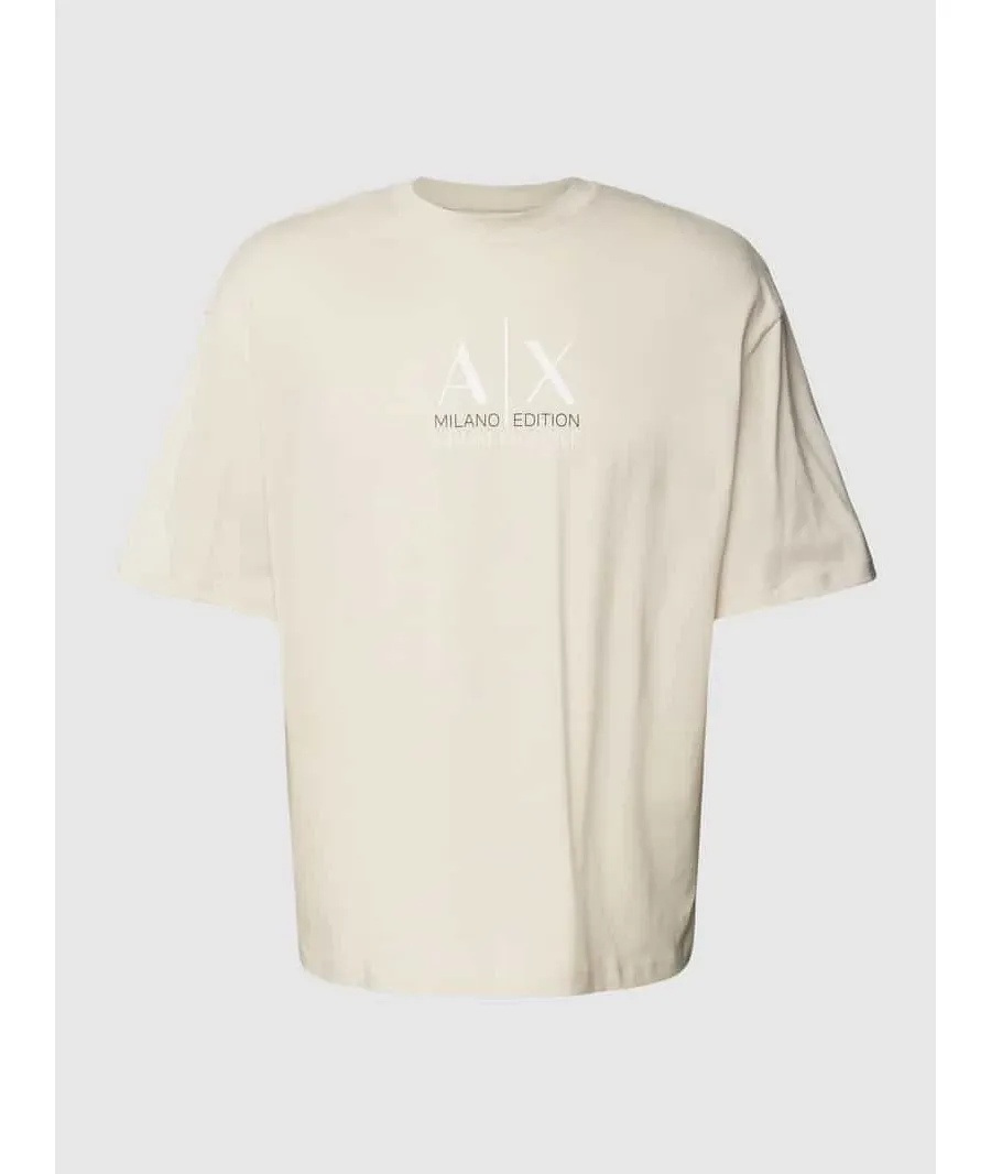 obrazek 1 T-shirt o kroju comfort fit z nadrukiem z logo