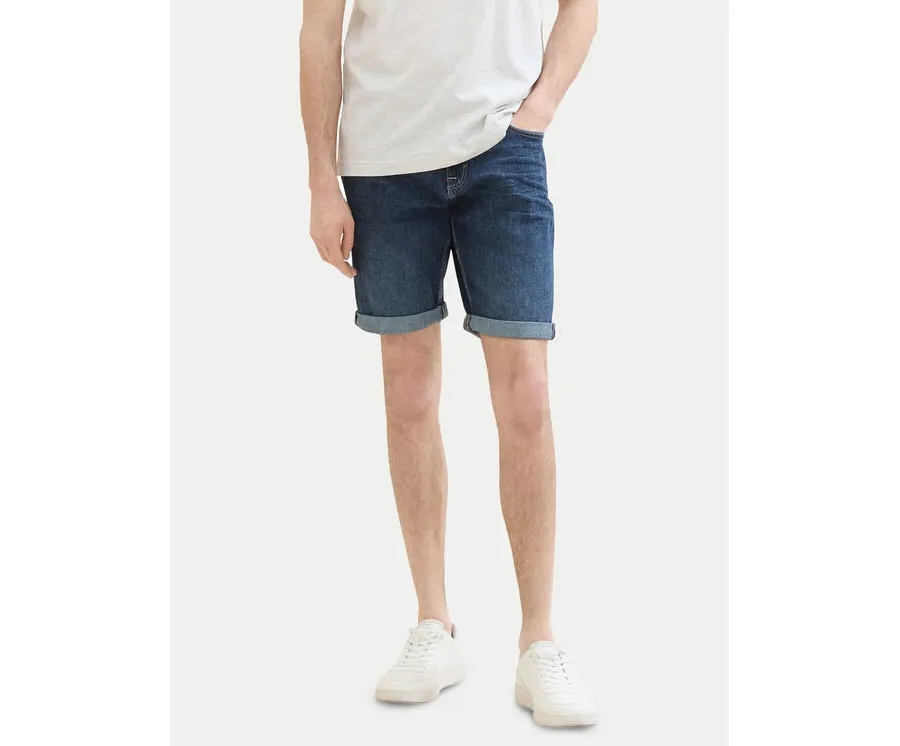 obrazek 1 Tom Tailor Szorty jeansowe 1040194 Granatowy Regular Fit