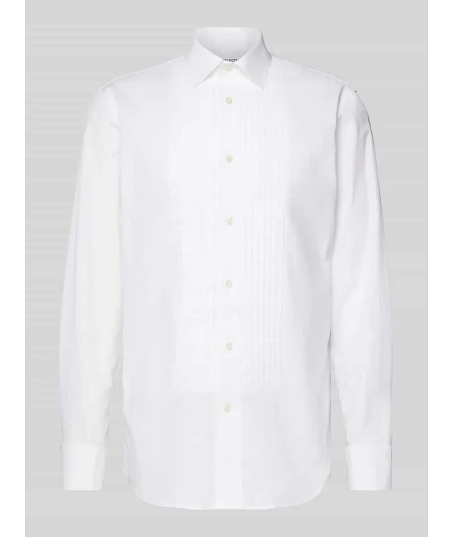 obrazek 1 Koszula biznesowa o kroju slim fit z kołnierzykiem typu kent