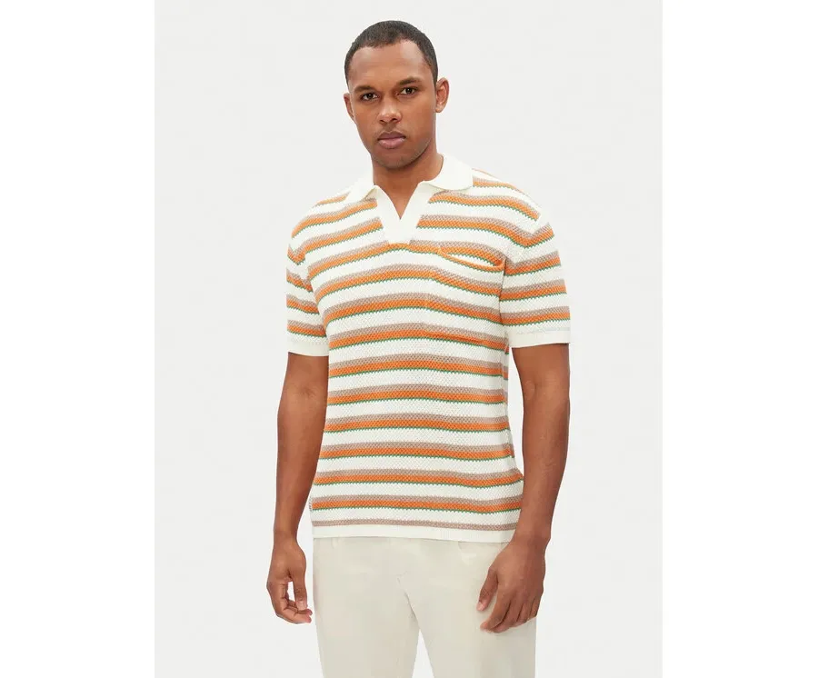 obrazek 1 Pepe Jeans Polo PM702510 Beżowy Regular Fit
