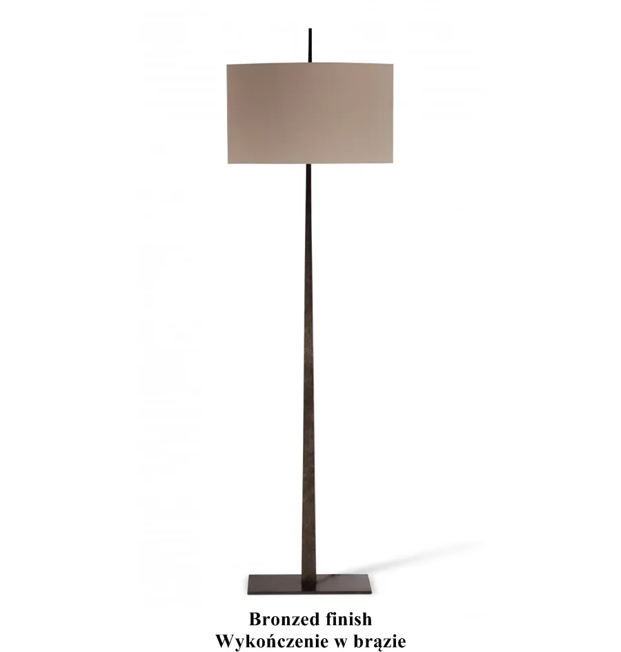 obrazek 3 Elegancka lampa TAPERING HARRAL z wykuwanej stali