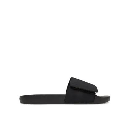 Zdjęcie Calvin Klein Klapki Adj Pool Slide Canvas Logo HM0HM01749 Czarny