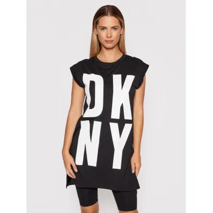 Zdjęcie DKNY T-Shirt P1RHRB2M Czarny Regular Fit