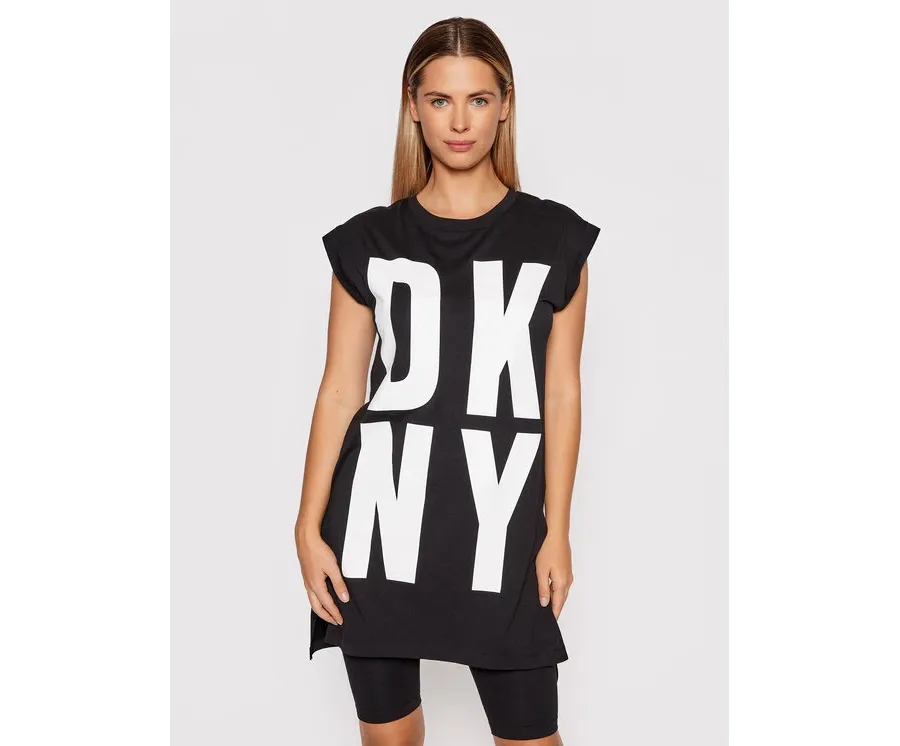 obrazek 1 DKNY T-Shirt P1RHRB2M Czarny Regular Fit