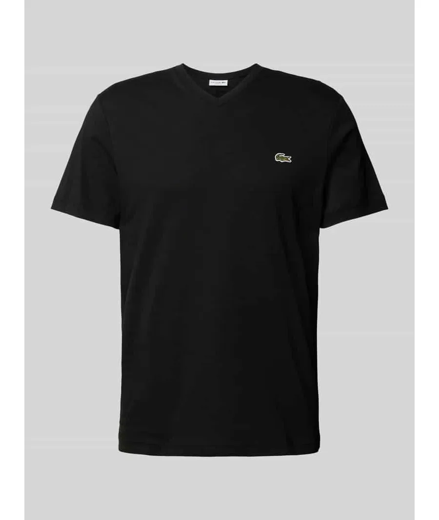 obrazek 1 T-shirt z wyhaftowanym logo model ‘Basic’