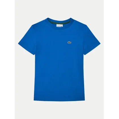 Zdjęcie Lacoste T-Shirt TJ1122 Niebieski Regular Fit