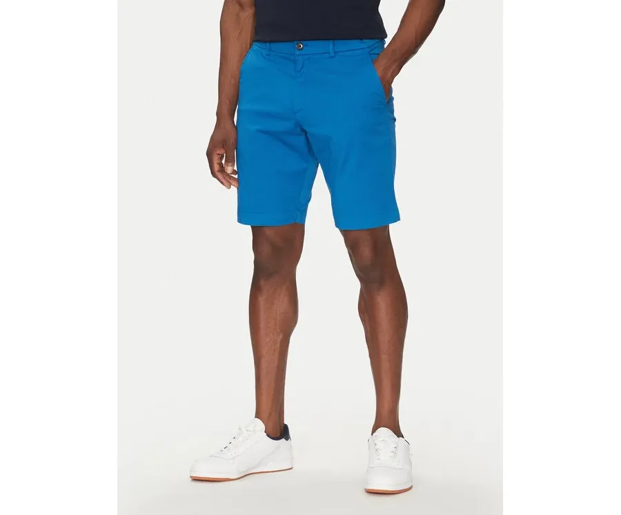 obrazek 1 Hechter Paris Szorty materiałowe 26664 151365 Niebieski Regular Fit