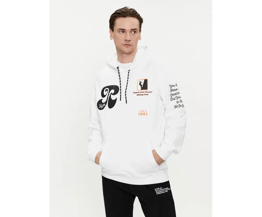 obrazek 1 Replay Bluza M6707.000.21842 Biały Relaxed Fit REPLAY