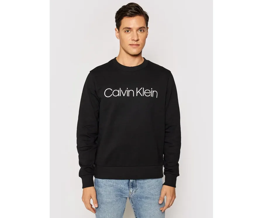 obrazek 1 Calvin Klein Bluza K10K104059 Czarny Regular Fit