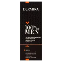 Zdjęcie Dermika 100% For Men Krem wygłądzający skórę przeciw zmarszczkom 40+ dzień/noc 50 ml