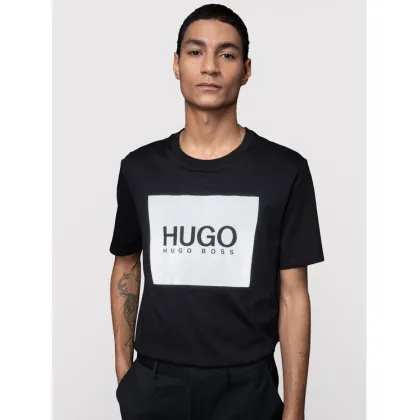 Zdjęcie Hugo T-Shirt Dolive211 50442929 Czarny Regular Fit HUGO