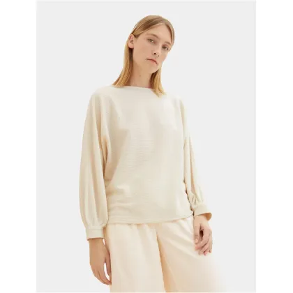 Zdjęcie Tom Tailor Bluzka 1038727 Beżowy Regular Fit