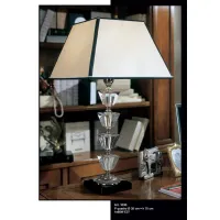 Picture A unique table lamp with square crystals and a lampshade - Il Paralume Marina