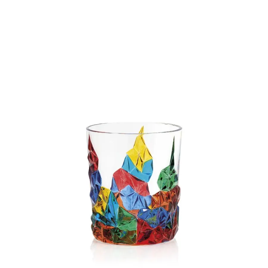 obrazek 1 Ręcznie rzeźbiony komplet 6 szklanek do wody (365 ml)