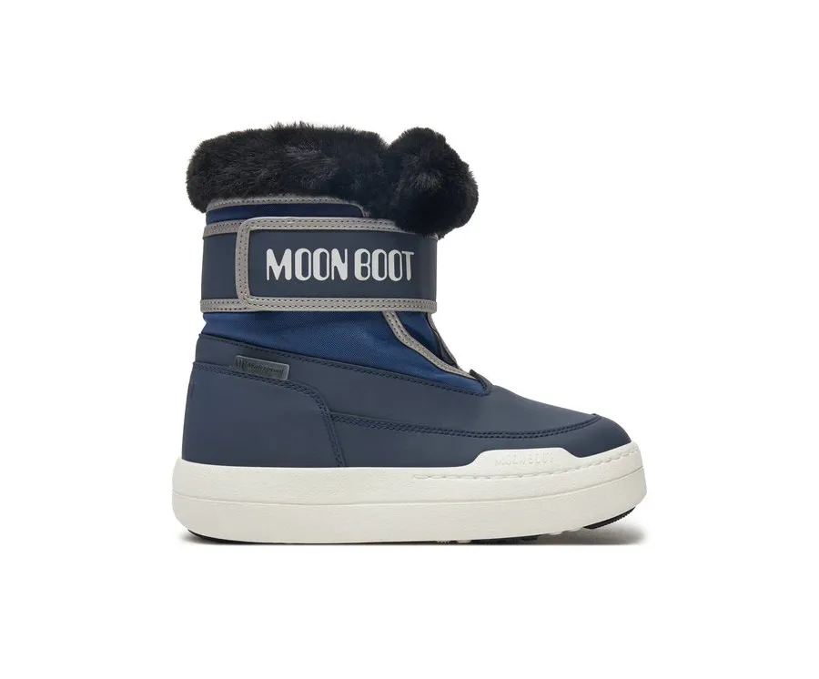 obrazek 1 Moon Boot Śniegowce Junior Park Strap 80D3440030 Granatowy