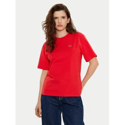 Zdjęcie Lacoste T-Shirt TF7215 Czerwony Regular Fit