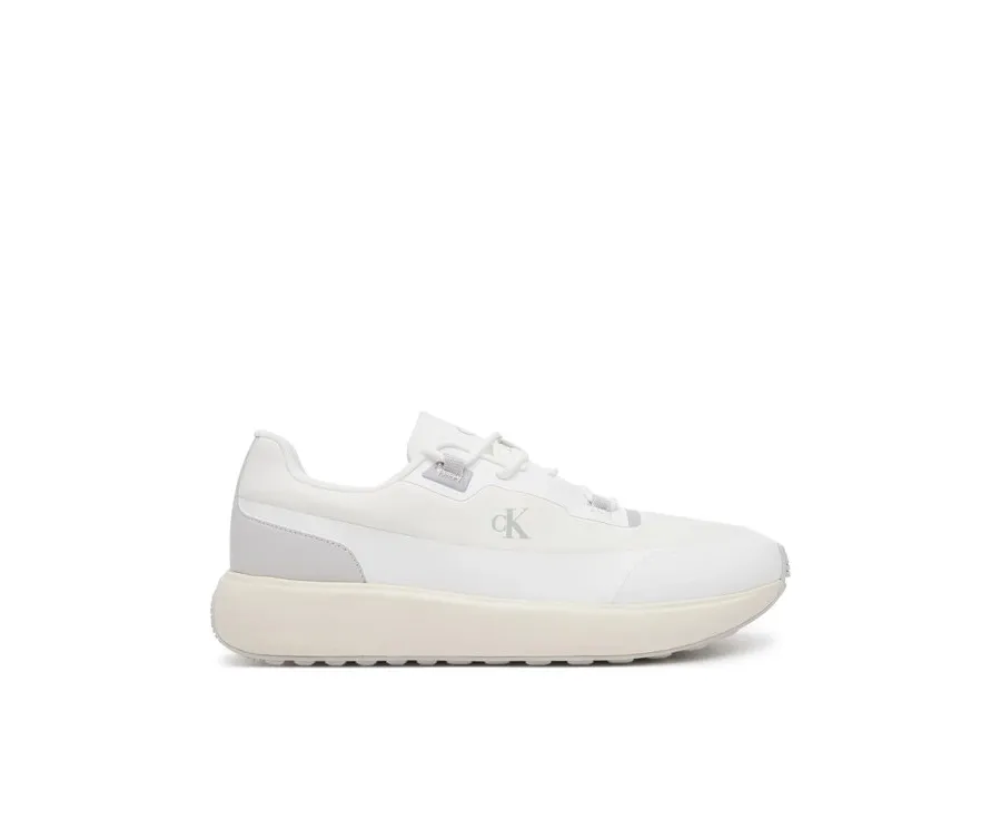 obrazek 1 Calvin Klein Jeans Sneakersy Athleisure Runner Tech Ripstop YM0YM01205 Biały