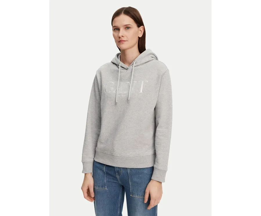 obrazek 1 Gant Bluza 4200503 Szary Regular Fit
