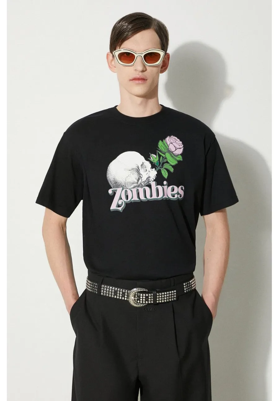 obrazek 1 Undercover t-shirt bawełniany Zombies męski kolor czarny z nadrukiem UC1D3812