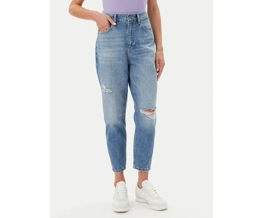 obrazek 1 Tommy Jeans Jeansy DW0DW20040 Niebieski Mom Fit