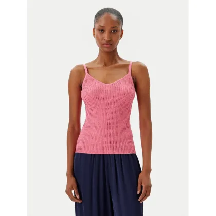 Zdjęcie Fracomina Top FR25ST4006K410J9 Koralowy Slim Fit