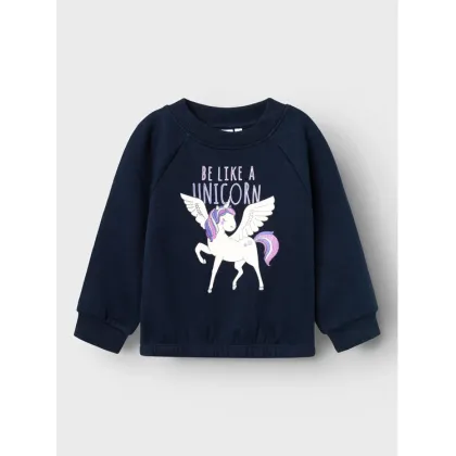 Zdjęcie NAME IT Bluza 13219948 Granatowy Regular Fit