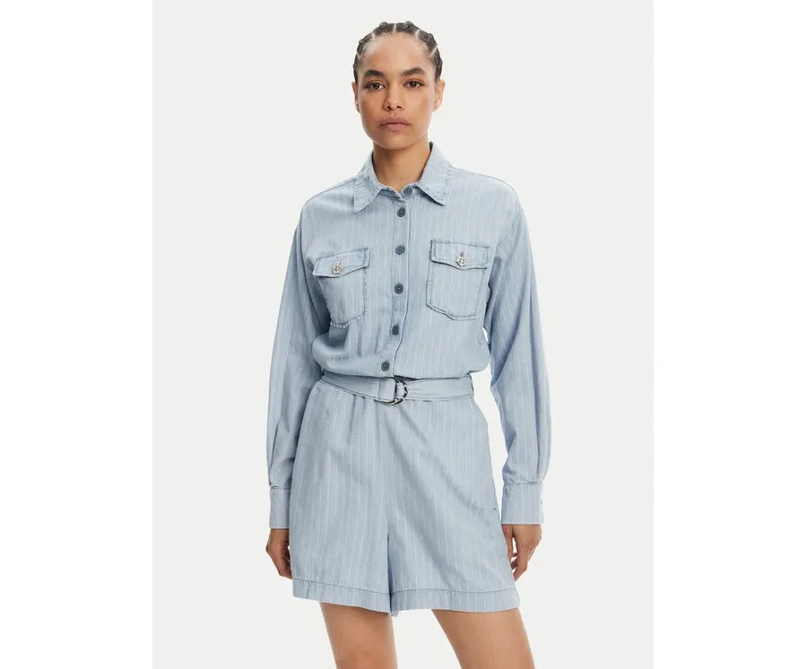 obrazek 1 Liu Jo Kombinezon UA5156 D4989 Błękitny Regular Fit