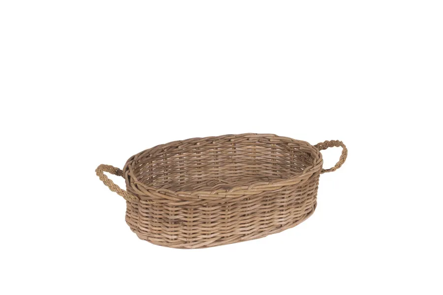 obrazek 1 Stylowy dekoracyjny koszyk z rattanu