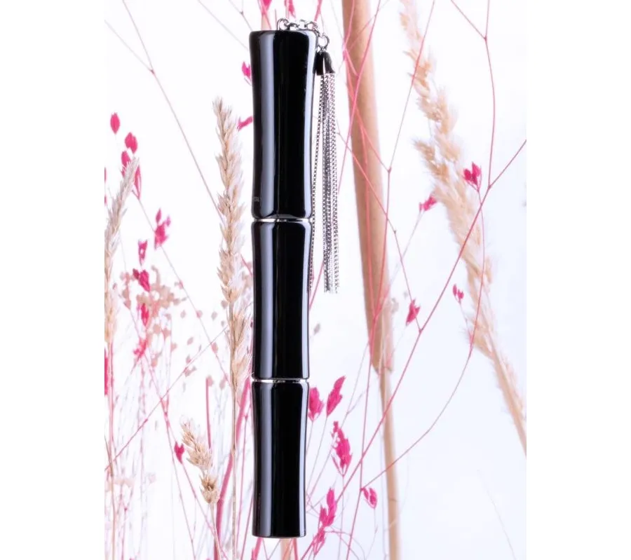 obrazek 3 Oryginalne pióro kulkowe Bamboo Rich Black ze srebrnym frędzlem