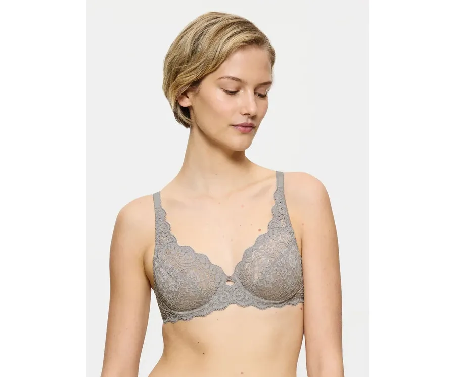 obrazek 1 Triumph Biustonosz z fiszbiną Amourette 10209574 Szary