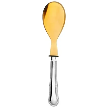 Zdjęcie Srebrna łyżka do sałatek - marka Schiavon, próba 800 i 925