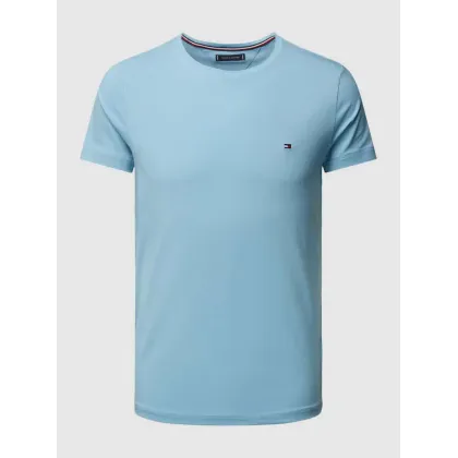Zdjęcie T-shirt o kroju slim fit z wyhaftowanym logo