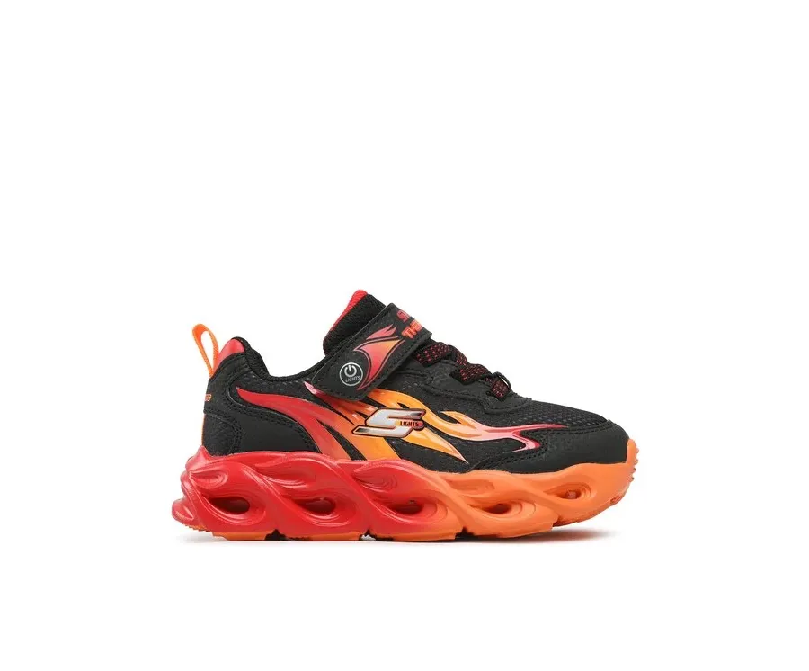 obrazek 1 Skechers Sneakersy Heat Flux 400103L/BKRD Czarny