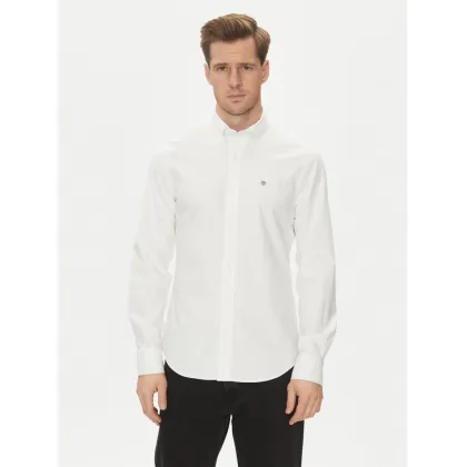 Zdjęcie Gant Koszula Slim Oxford Stretch 3230115 Biały Slim Fit