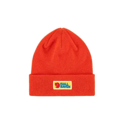 Zdjęcie Fjallraven czapka Vardag Classic Beanie kolor pomarańczowy F78141.214