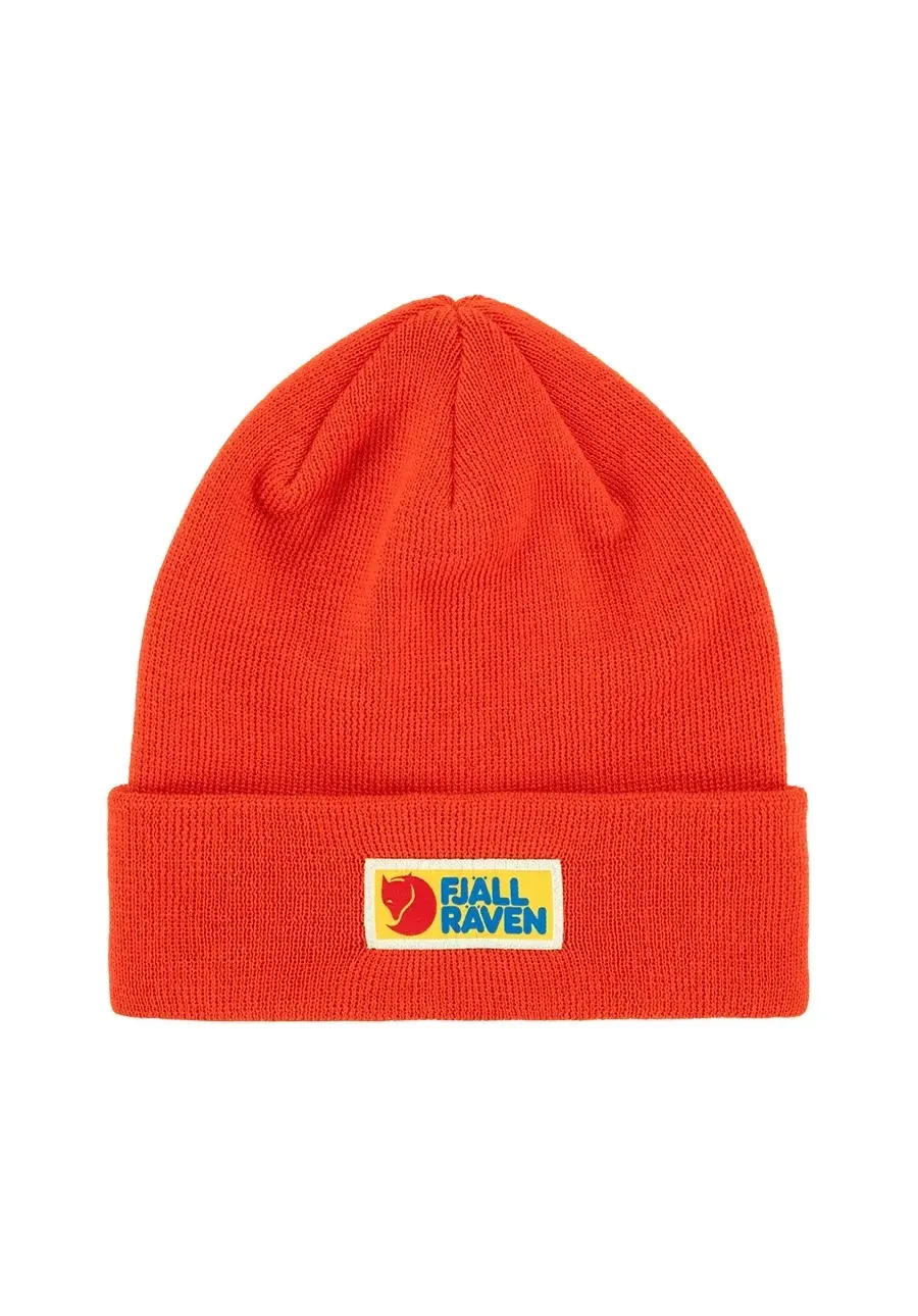 obrazek 1 Fjallraven czapka Vardag Classic Beanie kolor pomarańczowy  F78141.214