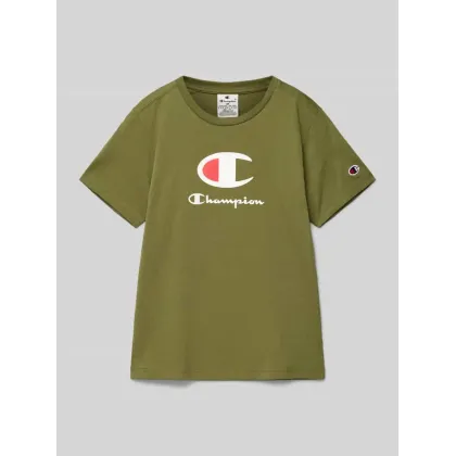 Zdjęcie T-shirt z nadrukiem z logo