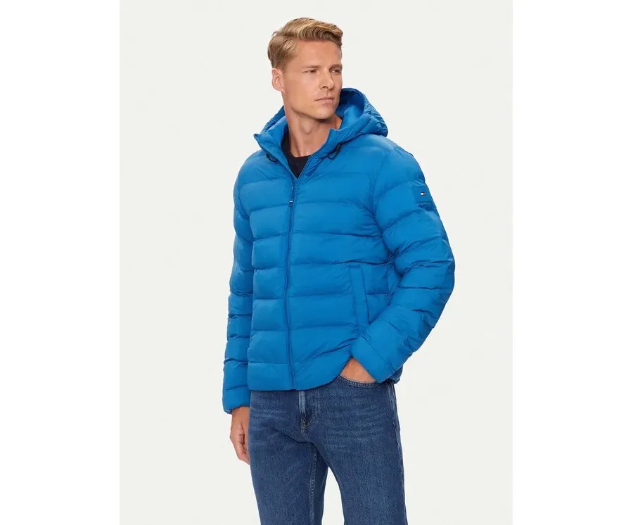 obrazek 1 Tommy Hilfiger Kurtka zimowa MW0MW37257 Niebieski Regular Fit