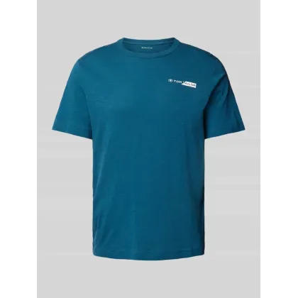 Zdjęcie T-shirt o kroju regular style z nadrukiem z logo