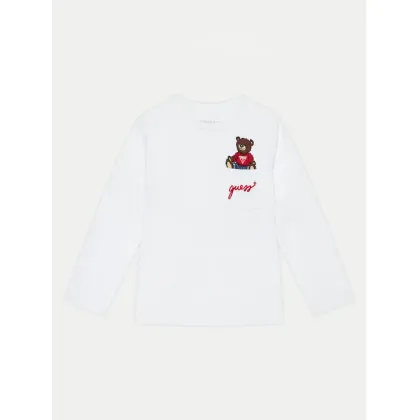 Zdjęcie Guess Bluzka N4BI06 I3Z14 Biały Regular Fit