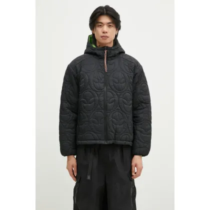 Zdjęcie No Problemo kurtka dwustronna Alien-O Reversible Quilted Liner Jacket męska kolor czarny przejściowa NP71120.02