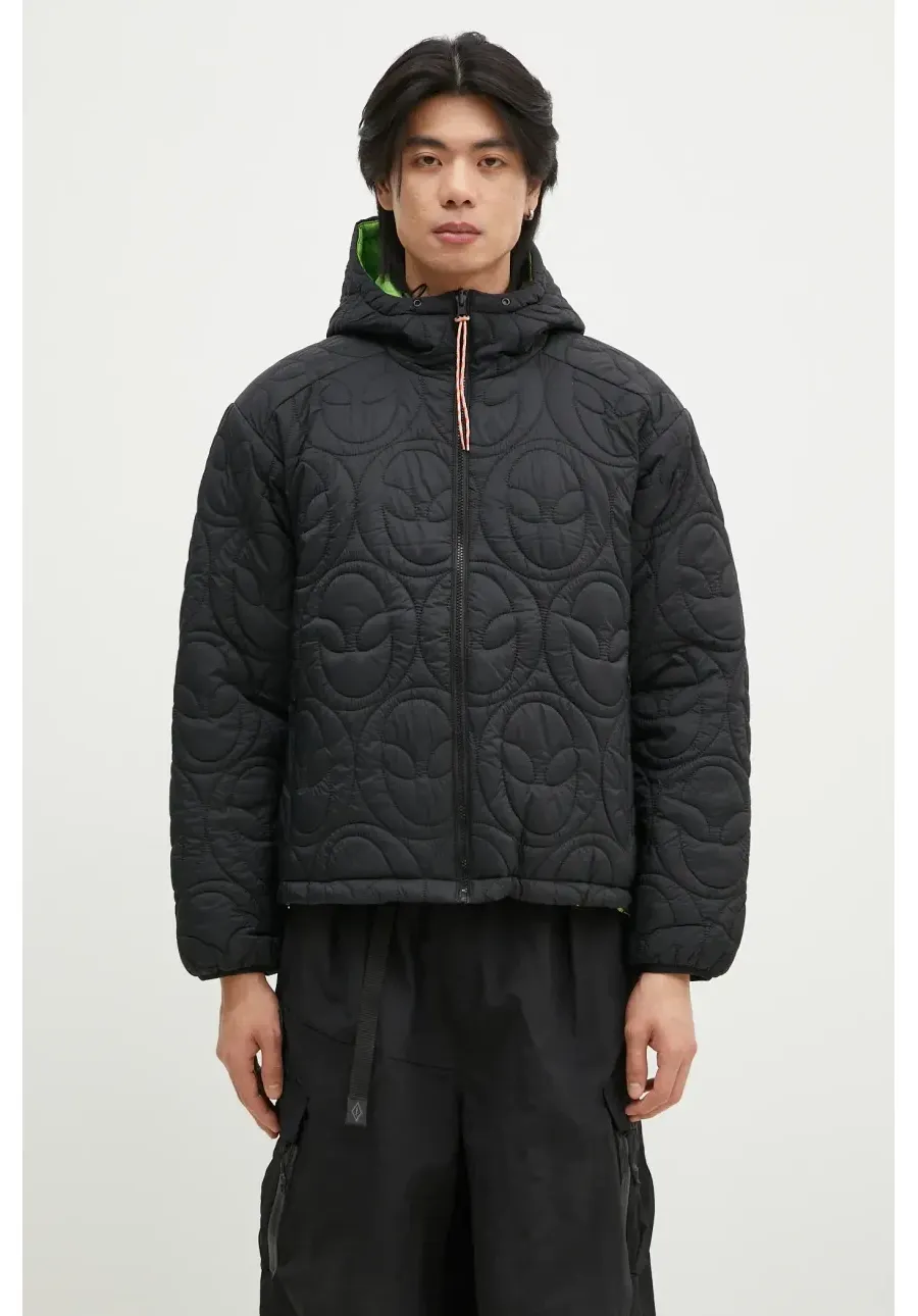 obrazek 1 No Problemo kurtka dwustronna Alien-O Reversible Quilted Liner Jacket męska kolor czarny przejściowa NP71120.02