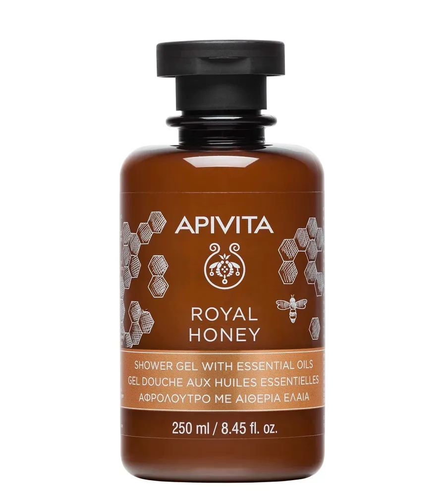 obrazek 1 Apivita Royal Honey żel pod prysznic z olejkami eterycznymi  250 ml