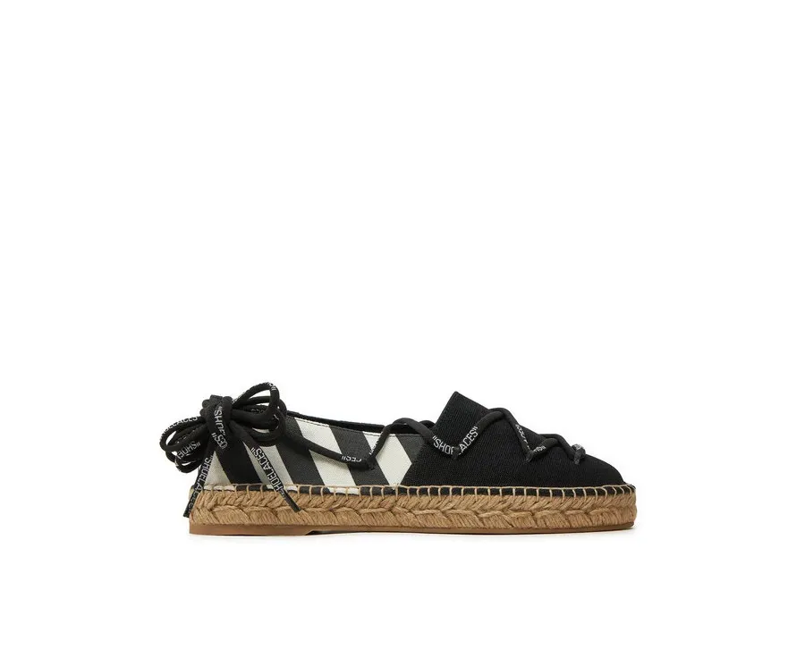 obrazek 1 Off-White Espadryle OWIB002R21FAB0016110 Czarny