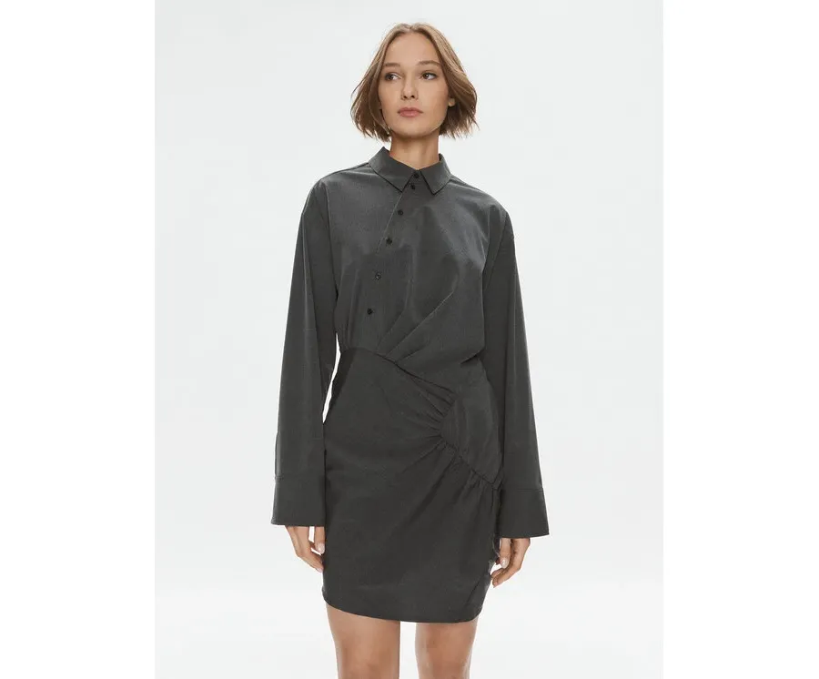obrazek 1 Herskind Sukienka codzienna Dorthea 4904988 Szary Regular Fit